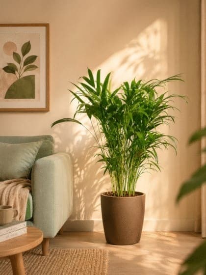 Living room plants
